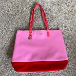 Juicy Couture Just Say Oui Pink Red Tote Bag